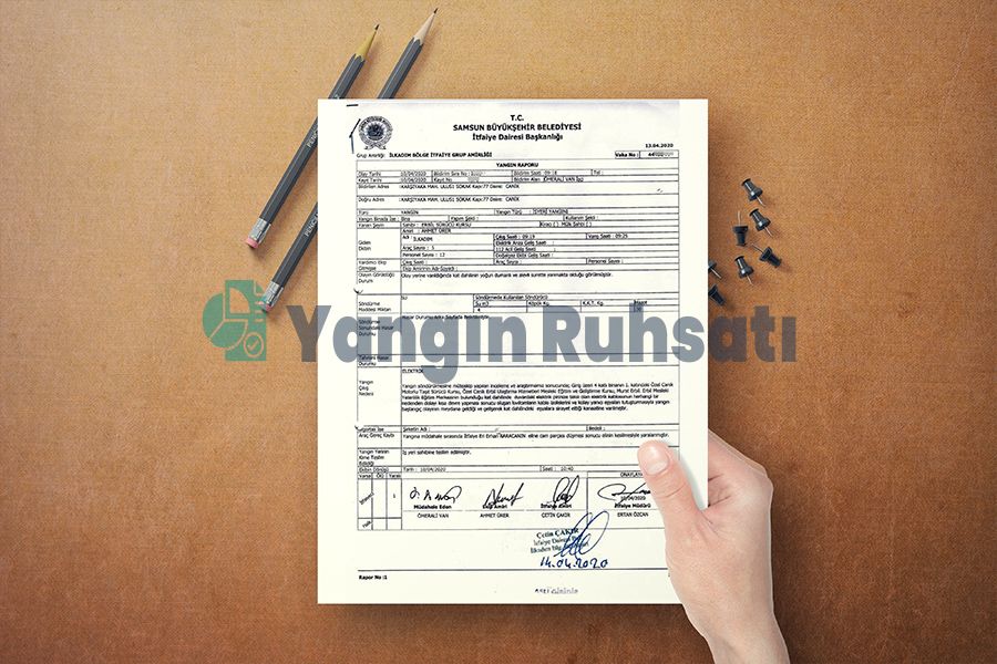 İtfaiye Yangın Raporu Nereden Alınır? - Yangın Ruhsatı COM